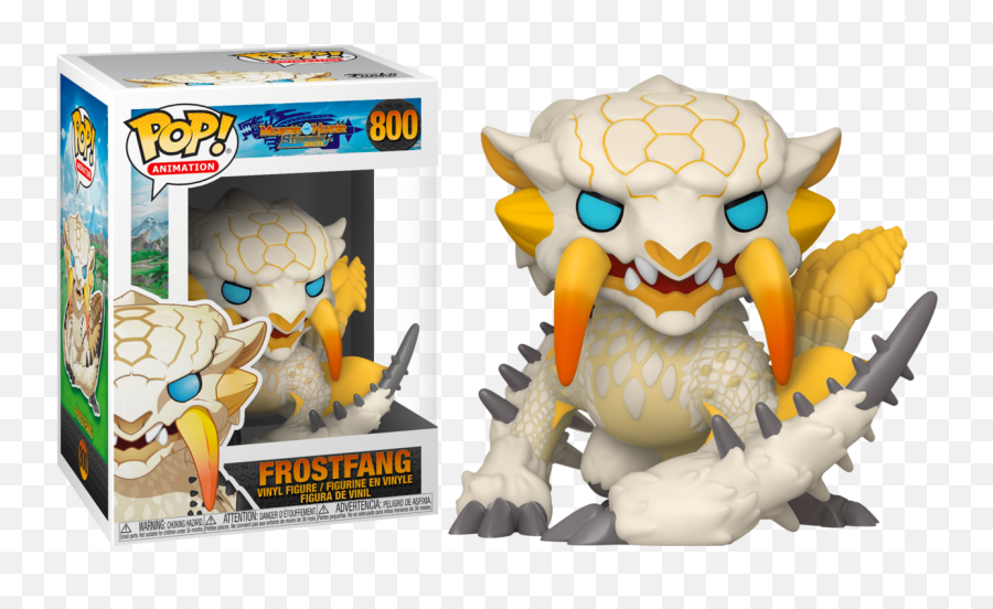 Frostfang - Monster Hunter Stories Pop Vinyl Figure Monster Hunter Funko Pop Frostfang Png,Monster Hunter Png