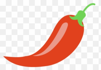 Free Food Chili Pepper Vector Icon - Transparent Spicy Icon Png