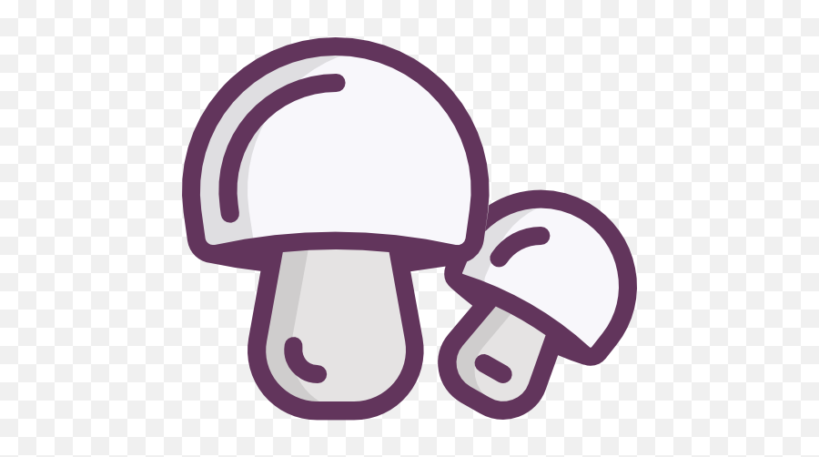 Icon Of Kitchen Bold Line Color Mix Png Mushrooms