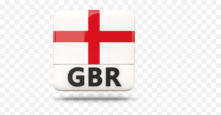 Square Icon With Iso Code Illustration Of Flag England - Vertical Png,England Flag Icon