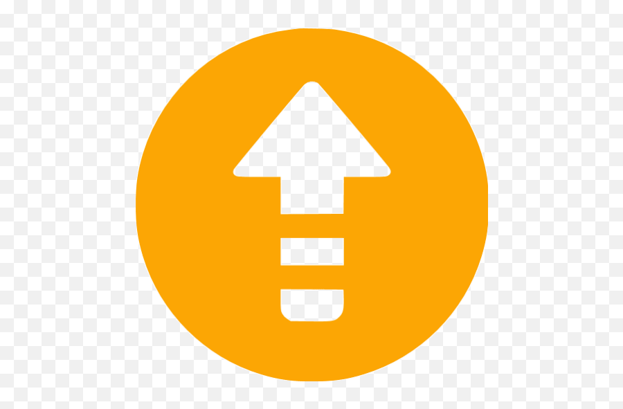 Orange Arrow Up 5 Icon - Vertical Png,Top 5 Icon