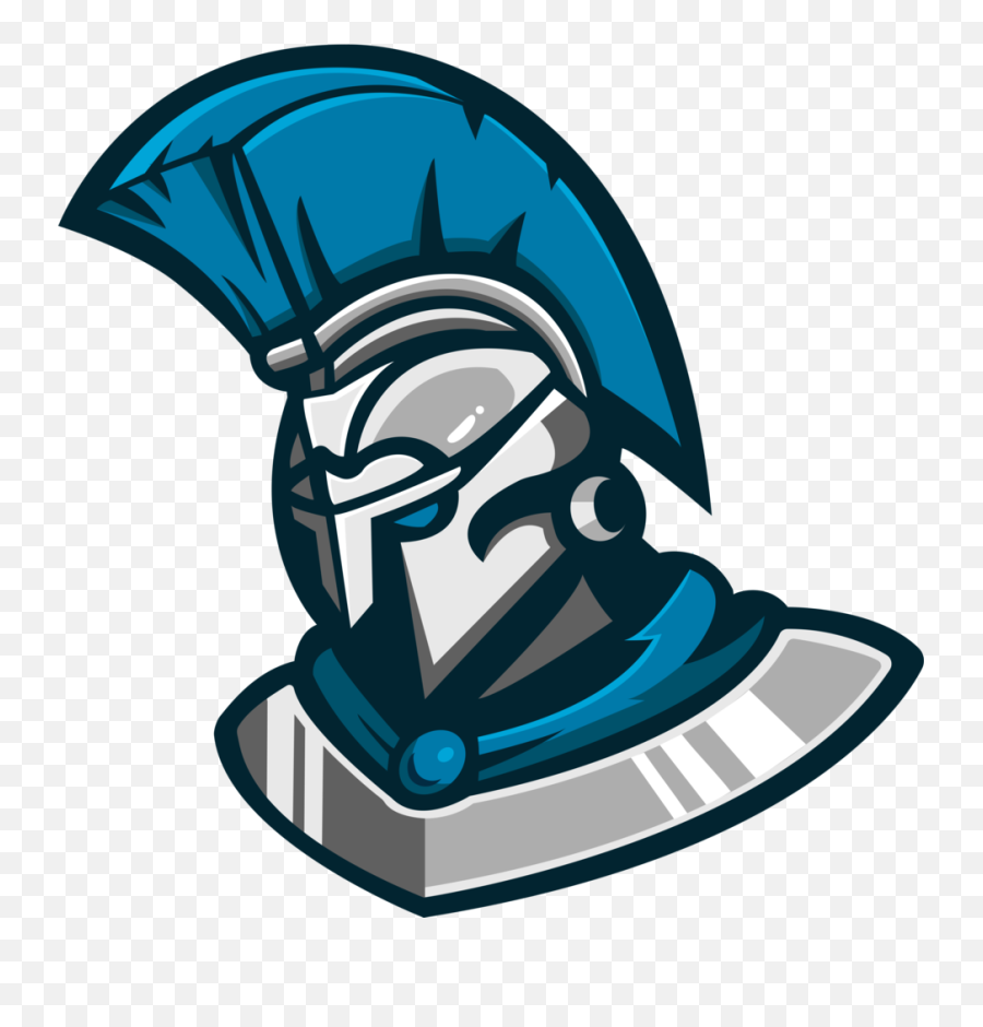 Spartan Helmet Mascot Logo Full Size Png Download Seekpng - Free Mascot Logo Png,Spartan Logo Png