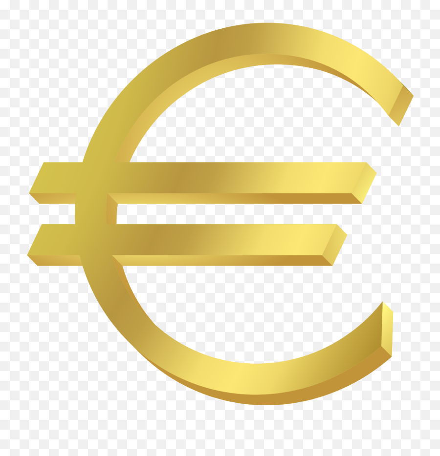 Euro Symbol Gold - Euro Sign Png,Euro Logo