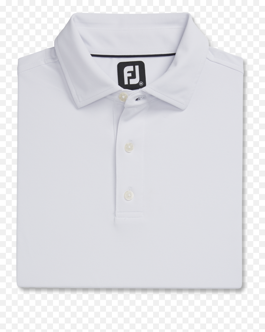 Performance Stretch Pique Solid Self Collar Png Footjoy Icon White