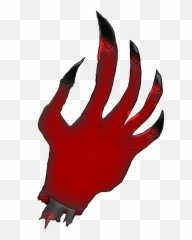 Demon Hand Png Clip Freeuse - Demon Hand Png Transparent Png Hand Demon Png,Zombie Hands Png