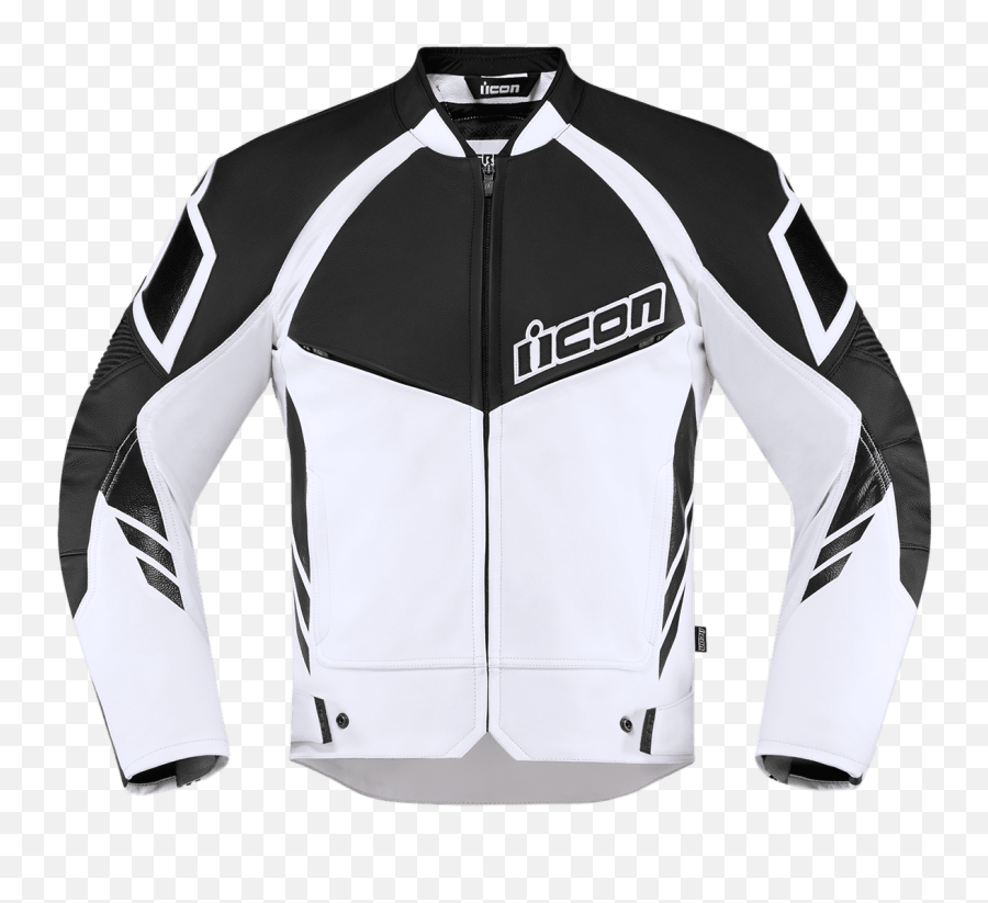 Icon Hypersport2 Jacket - White 3xl White Black Motorcycle Leather Jacket Png,Icon Leather Motorcycle Jacket