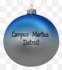 Get Campus Martius Park Christmas Ornament In Mi - Day png