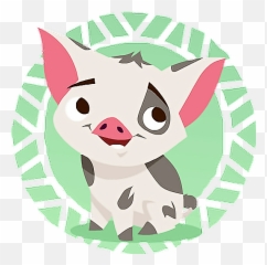 Download 15 Moana Clipart Pua For Free - Disney Stickers Moana Png,Moana Png Images