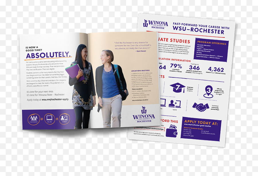 Success Story Winona State University - Mediacross Document Png,Wsu Icon