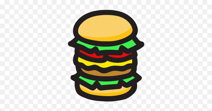 Mac Burger Icon Png Cartoon