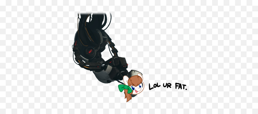 Crossover Glados Lol Ur Fat Oc - Portal Glados Png,Glados Png