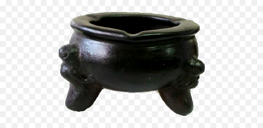 The Cauldron Ashtray - Black Earthenware Png,Cauldron Png