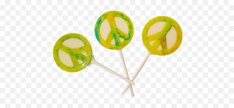Chocolate Peace Sign Lollipops - Peace Png,Peace Icon