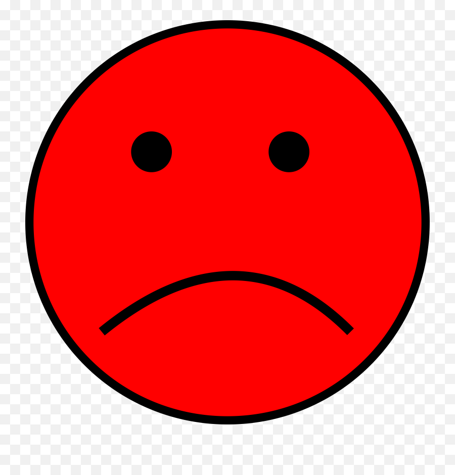 Sad Face Vector Clip Art 2 - Smiley Png,Sad Face Transparent