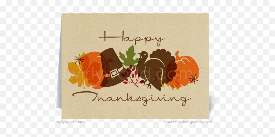 Vintage Thanksgiving Cards Tagged Happy - Thanksgiving Png,Happy Thanksgiving Icon