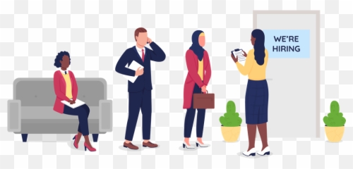 Best Premium Candidate Waiting For Job Interview - Problems Of Unemployment Drawing png
