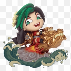 Game 4 Broke - LoL 2016 Lunar Revel Fire Cracker Jinx Chibi Figure png