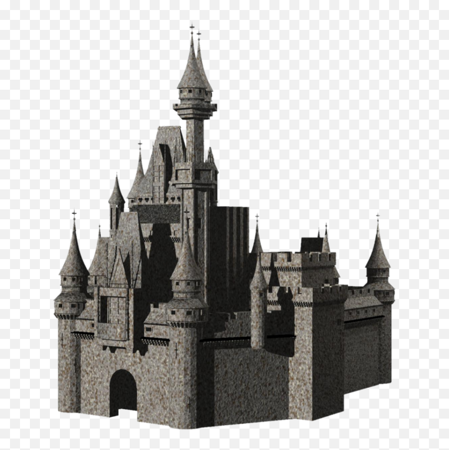 Drawing Of A Castle Png Image - 3d Castle Png,Castle Transparent