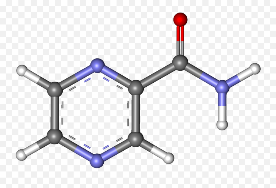 Filepyrazinamide Ball - Andstickpng Wikipedia Ball And Stick Model Of Phenylalanine,Drum Sticks Png