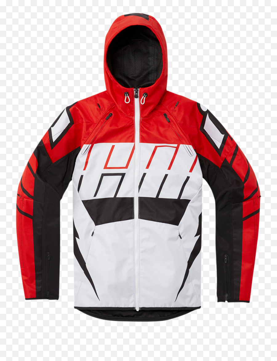 Icon Red Large Street Water Resistant Airform Retro Jacket 2820 - Icon Merc Hs Jacket Png,Water Proof Icon