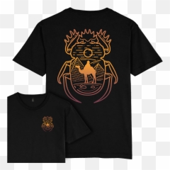 Rhino Scene T - Shirt Back Print Vanlife Uk T Shirt Png,Barroth Icon