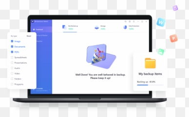 Official Wondershare Ubackit - Data Backup for Windows 11 Technology Applications png