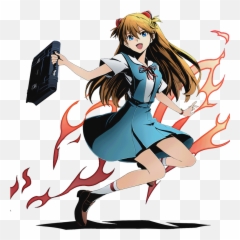 Asuka Langley Soryu Rei Ayanami Divine Gate - Evangelion Art png