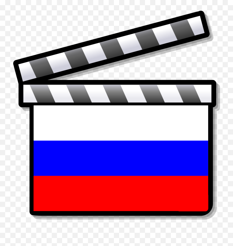 Filerussia Film Clapperboardsvg - Wikipedia Film Clap Wikipedia Icon Png,Movie Clapper Png