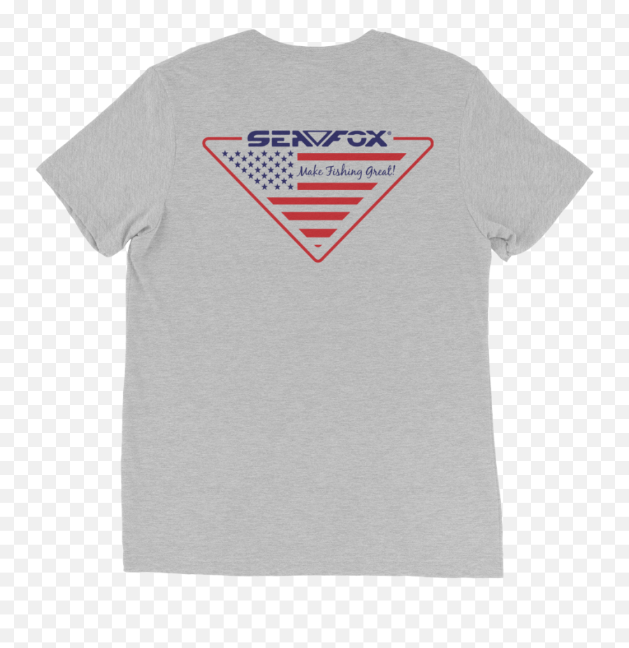 Sea Fox Boat Company American Flag Logo - Active Shirt Png,American Flag Logo