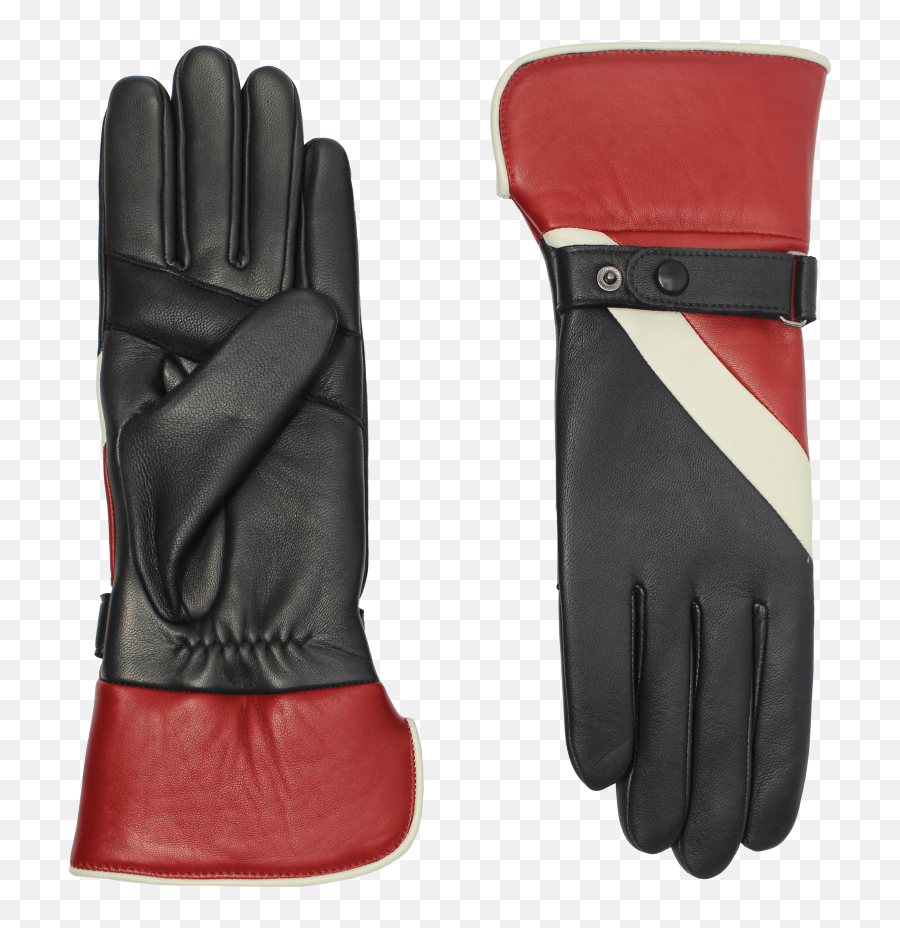 Gant Femme Questa Tri - Color Cardinal Doublure En Alpaga Safety Glove Png,Icon Arc Leather Gloves