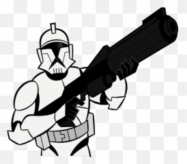 Clone Wars 2003 Trooper - Clip Art Library png