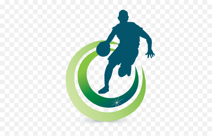 Free Sports Logo Maker - Online Basketball Logo Template Transparent Basketball Player Silhouette Png,Basketball Transparent Png