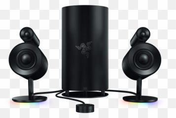 Ces Razer Unveil Chroma - Lit Nommo Gaming Speakers Kitguru Razer Nommo Chroma Pro Png,Razer Png