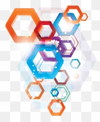 Download Polygonal Elements Colorful Png Image High Quality - Vector Graphics