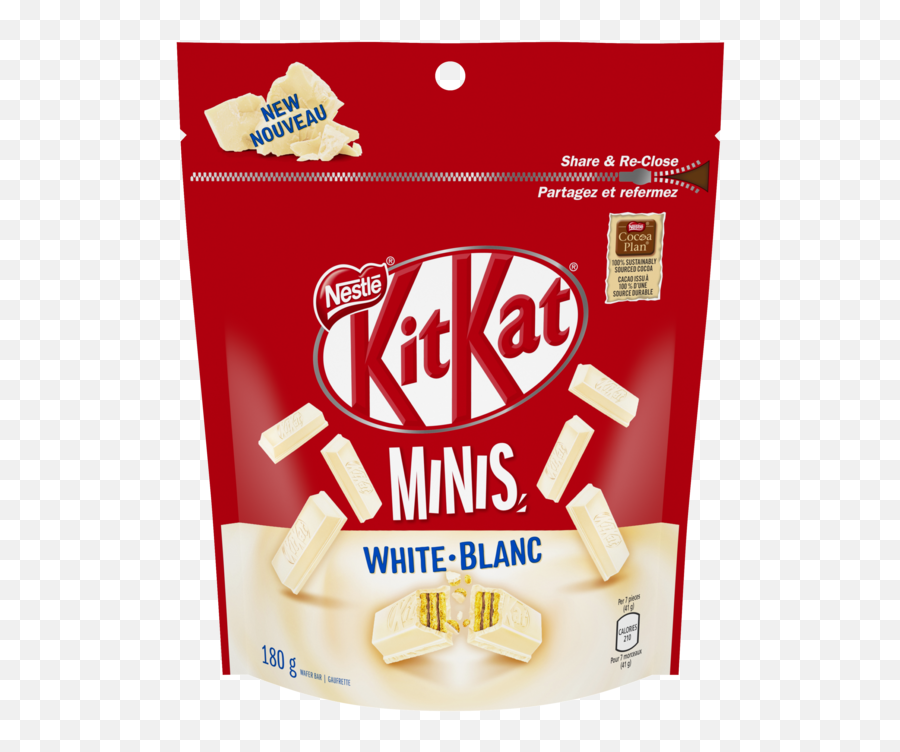 Kit Kat White Minis Madewithnestleca - Kit Kat Png,Kit Kat Png