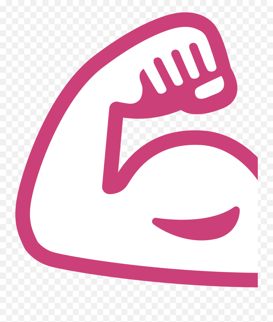 Muscle Arm Emoji Transparent Png