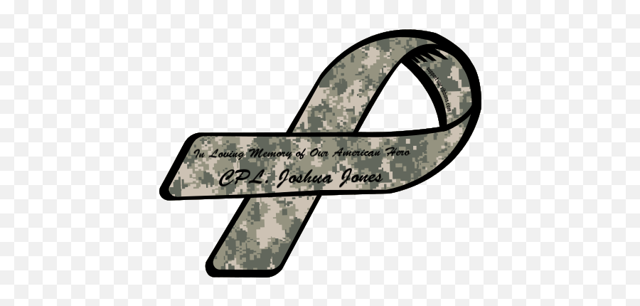 In Loving Memory Of Our American Hero - Custom Ribbon Rett Syndrome Logo Png,In Loving Memory Png