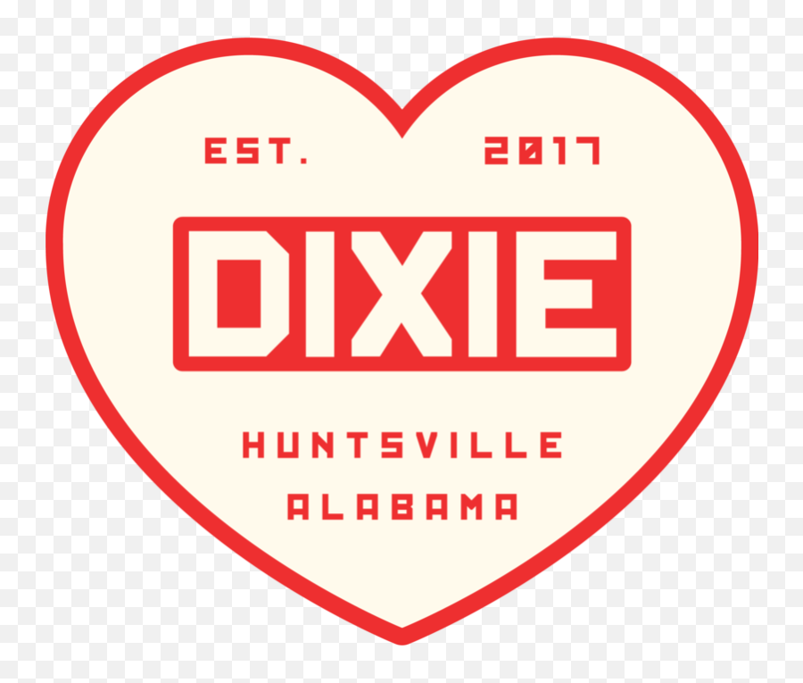 Dixie Heart Sticker - Heart Of Dixie Heart Png,Heart Sticker Png
