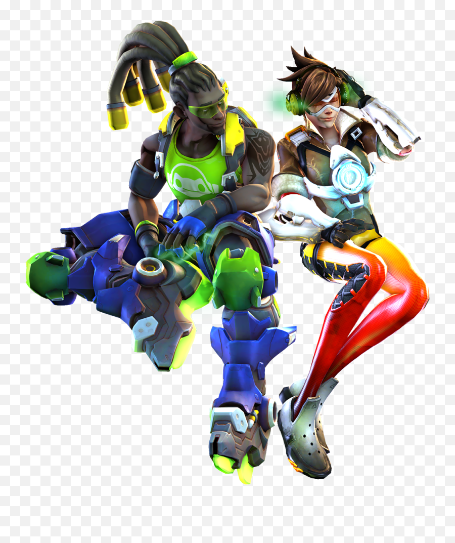 Overwatch Tracer And Lucio Png - Overwatch Lucio Png,Overwatch Tracer Png