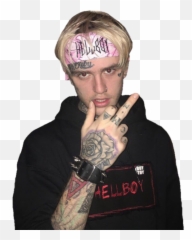 Download Lil Peep Png Image With No - Lil Peep Hand Tattoos,Lil Peep Png