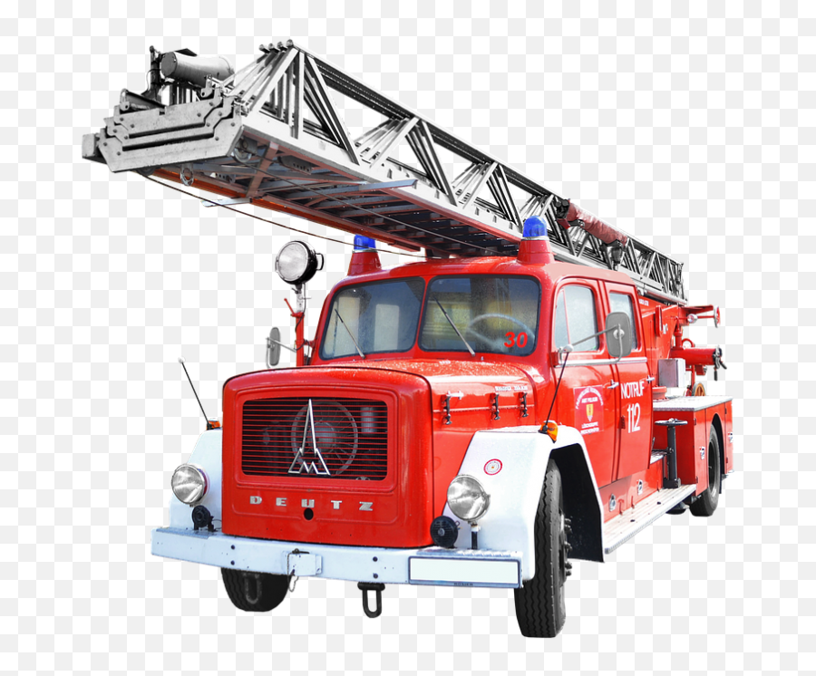 Fire Truck Png Image - Magirus Fire Fighting Vehicles,Fire Truck Png