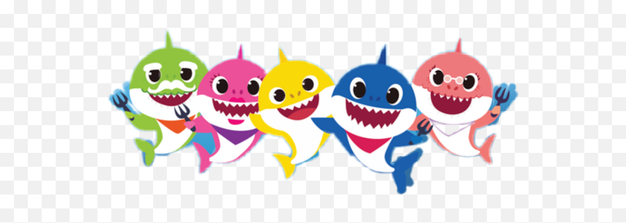 Babyshark Freetoedit - Baby Shark Doo Doo Clipart Full Transparent Baby Shark Png,Shark Transparent Background