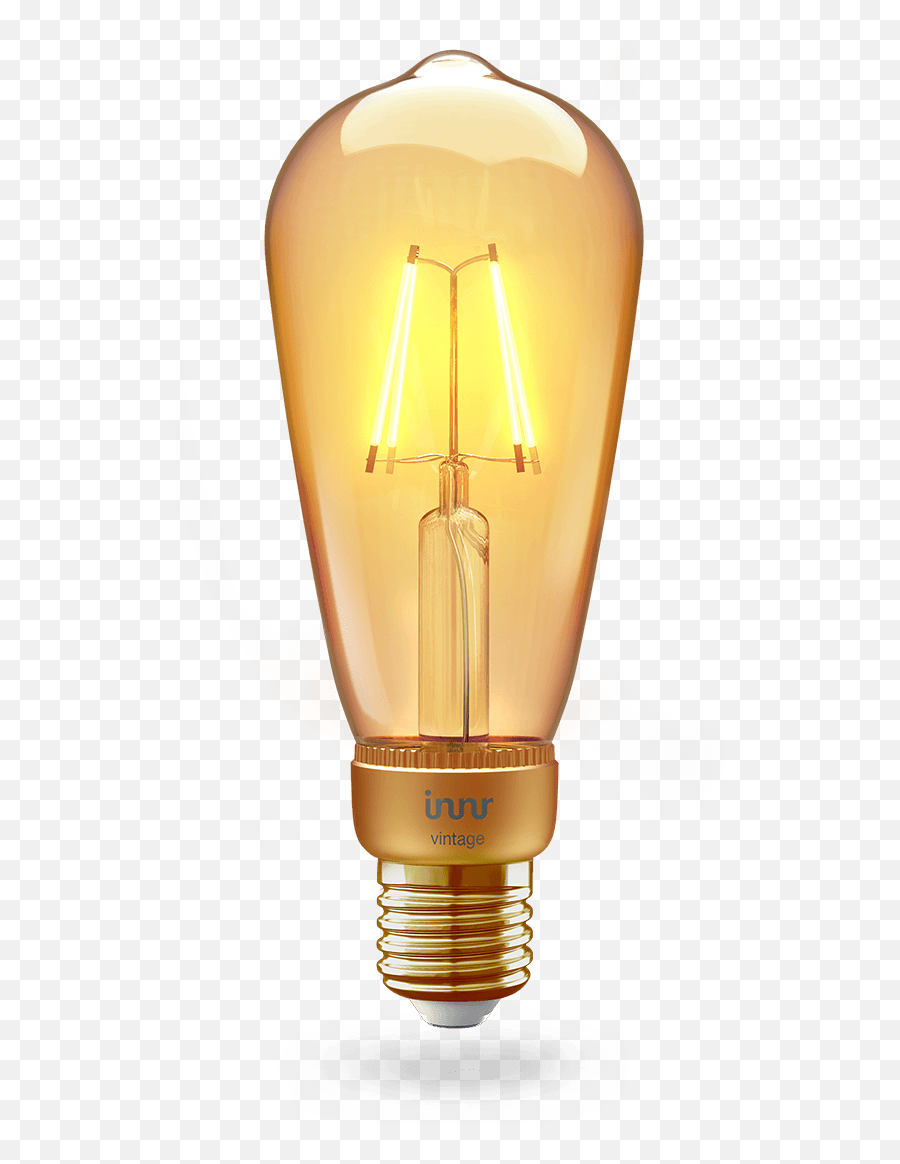 Smart Filament Bulb E27 Vintage Edison - Innr Png,Amber Heard Png