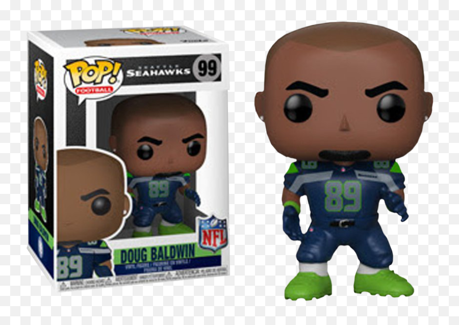 Nfl Football - Doug Baldwin Seattle Seahawks Pop Vinyl Figure Patrick Mahomes Funko Pop Png,Seattle Seahawks Png