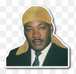 Durag Mlk Sticker - Martin Luther King With png
