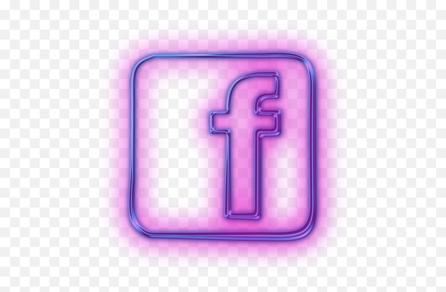 114107 - Facebook Logo Neon Png,Images Of Facebook Logos