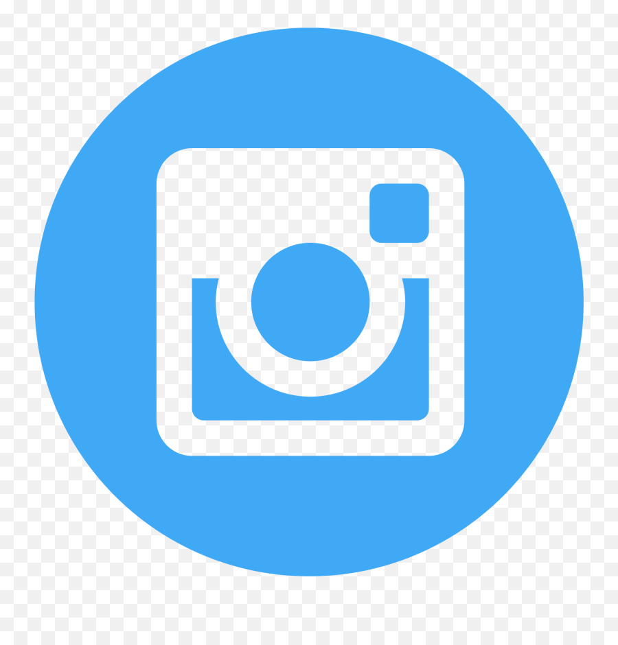 Logo De Instagram Azul Png - Instagram Logo Png Circle,Logo De Instagram Png