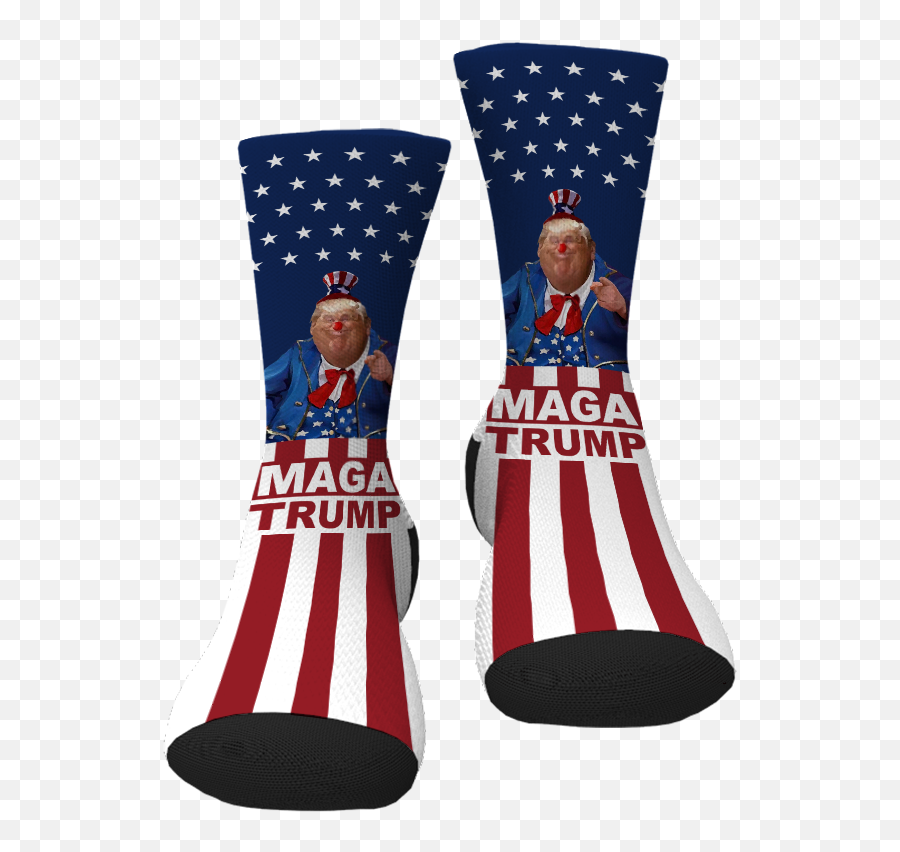 Personalized Photo Socks Make America Great Again - Spoof Trump Koinobori Png,Make America Great Again Png