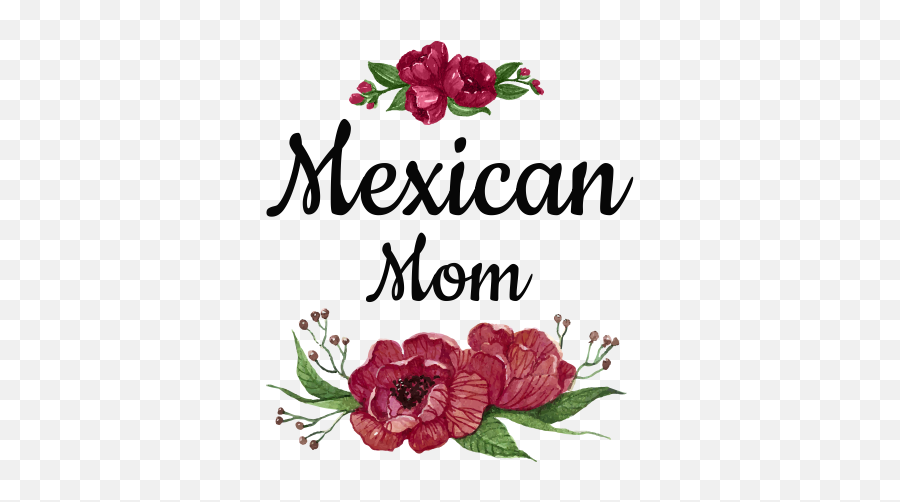 Red Flowers Mexican Mom - Vector Christmas Antlers Png,Mexican Flowers Png