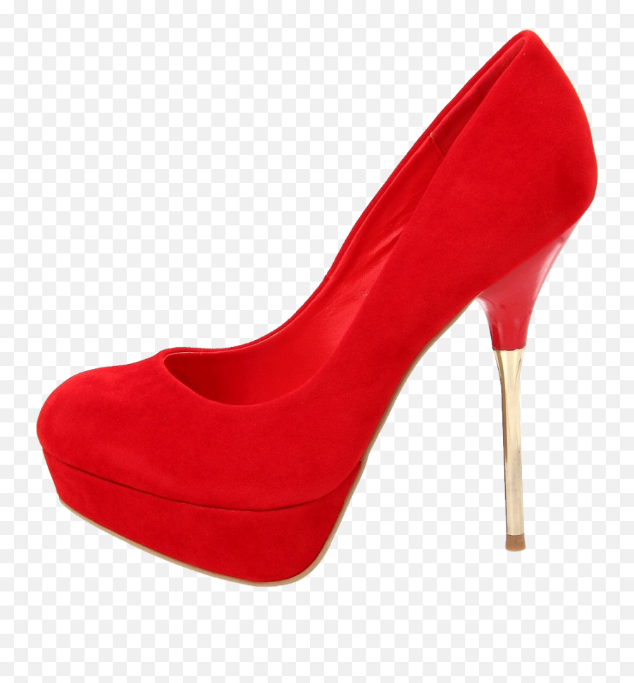 Red Women Shoe Png Image - Womens Shoes Png,Lady Png
